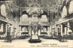 CPA Aix les Bains Salle de jeu du Cercle 