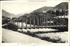 CPA La Savoie Pittoresque Modane Ville le Nouveau pont sur l'Arc 