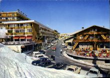 CPSM Courchevel le Chalet de la Loze et le Chamois 
