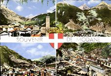 CPSM Modane Savoie Gare internationale 