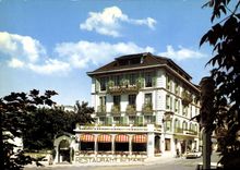 CPSM Aix les Bains le grand hotel du parc 