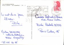 CPSM St Jean d'Arves maison grand la Cremaillere