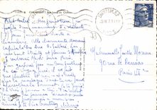 CPSM Chambery rue Basse du chateau 