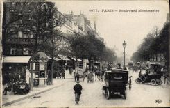 CPA Paris Boulevard Montmartre 