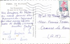 CPA Paris en Flanant Les Bouquinistes du quai de la Tournelle