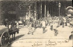 CPA Paris Les Hallers Un Pavillon 