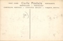 CPA Paris la Grande Crue de la Seine janvier 1910 Avenue Montaigne