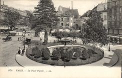 CPA Paris La Place Pigalle 