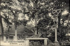 CPA Paris Montmartre Le Calvaire 