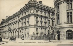 CPA Paris Hotel des Postes Rue du Louvre 