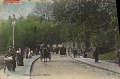 CPA Paris Le Parc Monceau 