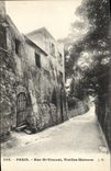CPA Paris Rue St Vincent Cieilles Maisons 