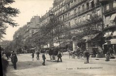 CPA Paris Boulevard Montmartre 