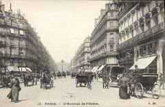 CPA Paris L'Avenue de l'Opera 