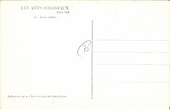 CPA Les Arts Coloniaux Paris 