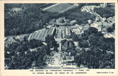 CPA Vue Aerienne de l'Exposition Coloniale Paris 