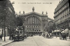 CPA Paris La Gare du Nord 