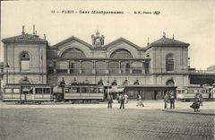CPA Paris Gare Montparnasse 