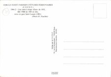 CPSM Cercle Quest Parisien D'Etudes Ferroviaires Une Rame a etage Etat de 1933 BB 17000