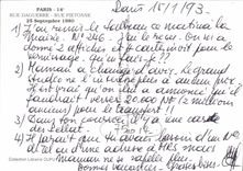 CPSM Paris Rue Daguerre Rue pietonne