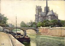 CPSM Paris Notre Dame 