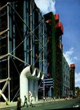CPSM Paris Centre National d'Art et de Culture Georges Pompidou 