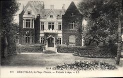 CPA Deauville la Plage Fleurie Victoria Lodge 