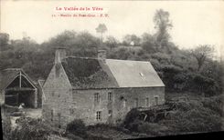 CPA La Vallee de la Vere Moulin du Pont Grat 
