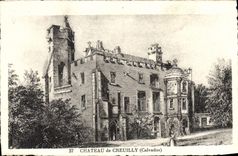 CPA Chateau de Creuilly Calvados 