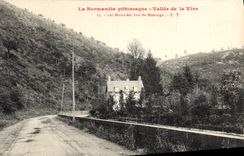 CPA La Normandie pittoresque Vallee de la Vere Les Monts des bois de Montaigu 