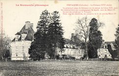 CPA La Normandie pittoresque Fervaques Calvados Le Chateau 