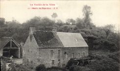 CPA La Vallee de la Vere Moulin du Pont Grat 