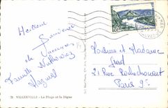 CPA Villerville La Plage et la Digue