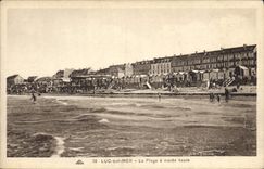 CPA Luc sur Mer La Plage a maree haute 