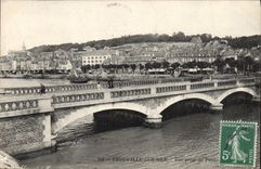CPA Trouville sur Mer Vue prise du Pont 