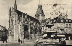 CPA Falaise Statue de St Gerrais 