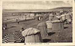 CPA Villers sur Mer La Plage 