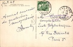 CPA Falaise Calvados Vue generale du Mont Myrrha
