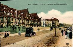 CPA Deauville Le Casino et Normandy Hotel 