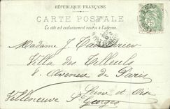 CPA Caen Facade de l'Abbaye aux Dames 