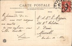 CPA Vue generale de Caen prise du Lycee 