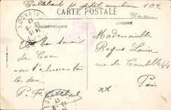 CPA Caen L'Hotel Dieu Allee des Tilleuls 