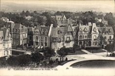 CPA Cabourg Panorama et les Villas 
