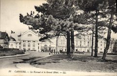 CPA Cabourg Le Kursaal et le Grand Hotel 