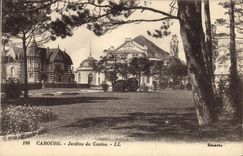 CPA Cabourg Jardins du Casino 