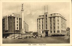 CPA Caen Place Foch 