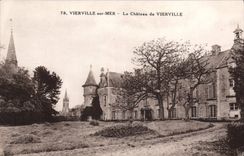 CPA Vierville sur Mer Le Chateau de Vierville 