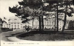 CPA Cabourg Le Kursaal et le Grand Hotel 