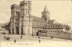 CPA Caen l'Abbaye aux Dames 