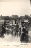 CPA Lisieux vue sur la Touques prise du Pont du Gaz 
